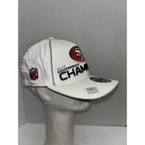 S/M San Francisco 49ers 2012 Conference Champions New Era 39Thirty Hat Cap